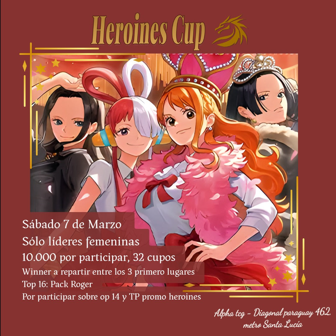 Evento Heroines Cup.
