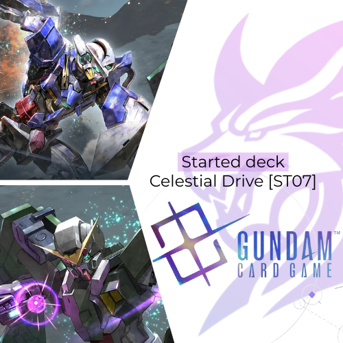 GUNDAM CARD GAME: STARTER DECK DISPLAY- 07 CELESTIAL DRIVE [ST07]