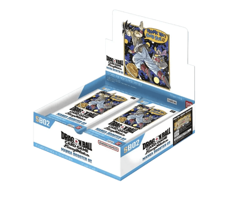 Dragon Ball Super Card Game Fusion World: SB02 Manga Booster 02 Booster Display