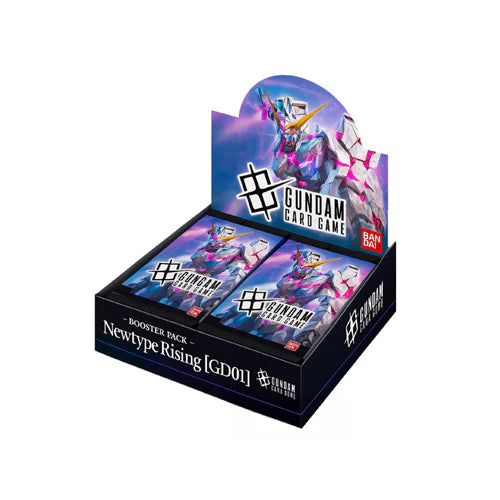 Gundam Card Game Booster Box GD01 – Newtype Rising (24 sobres)