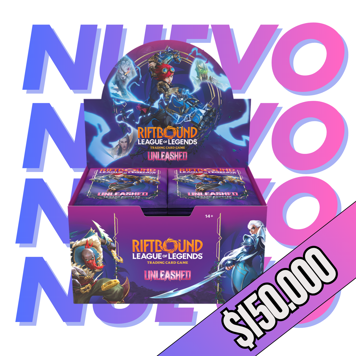 Booster Display : Riftbound TCG: Set 3- Unleashed