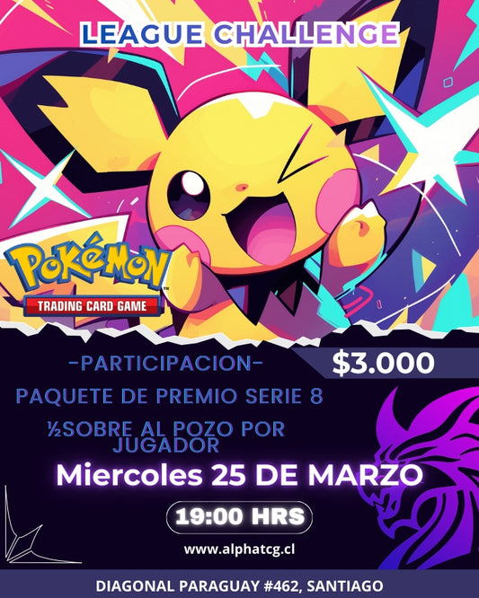 League Challenge Pokemon Tcg