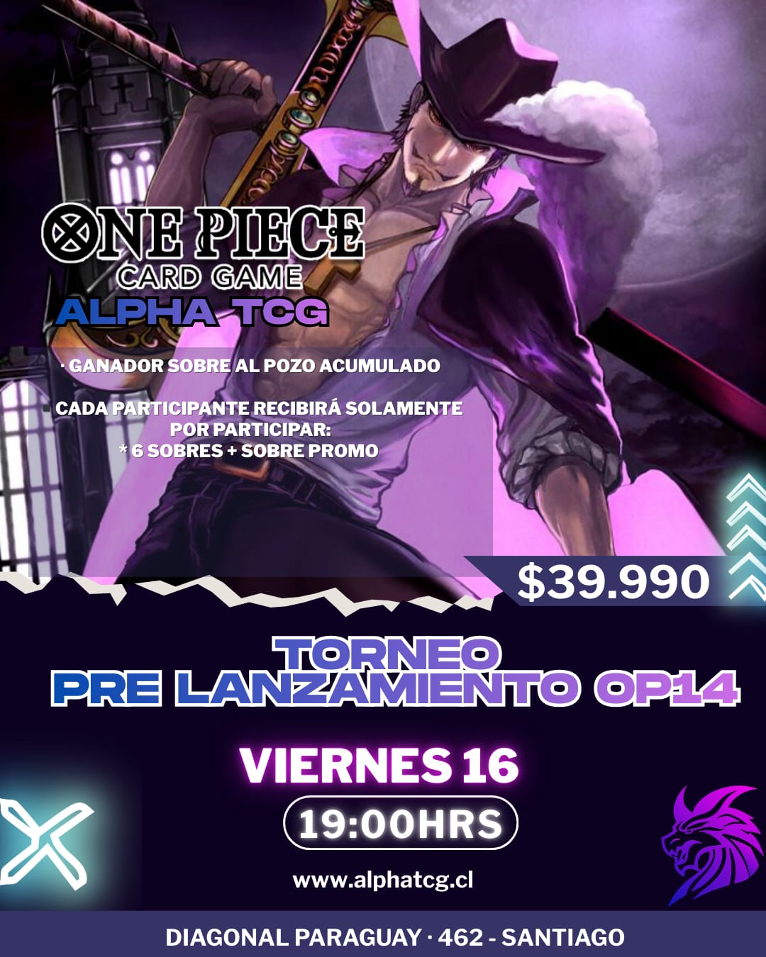 Pre Release One Piece Card Game OP-14