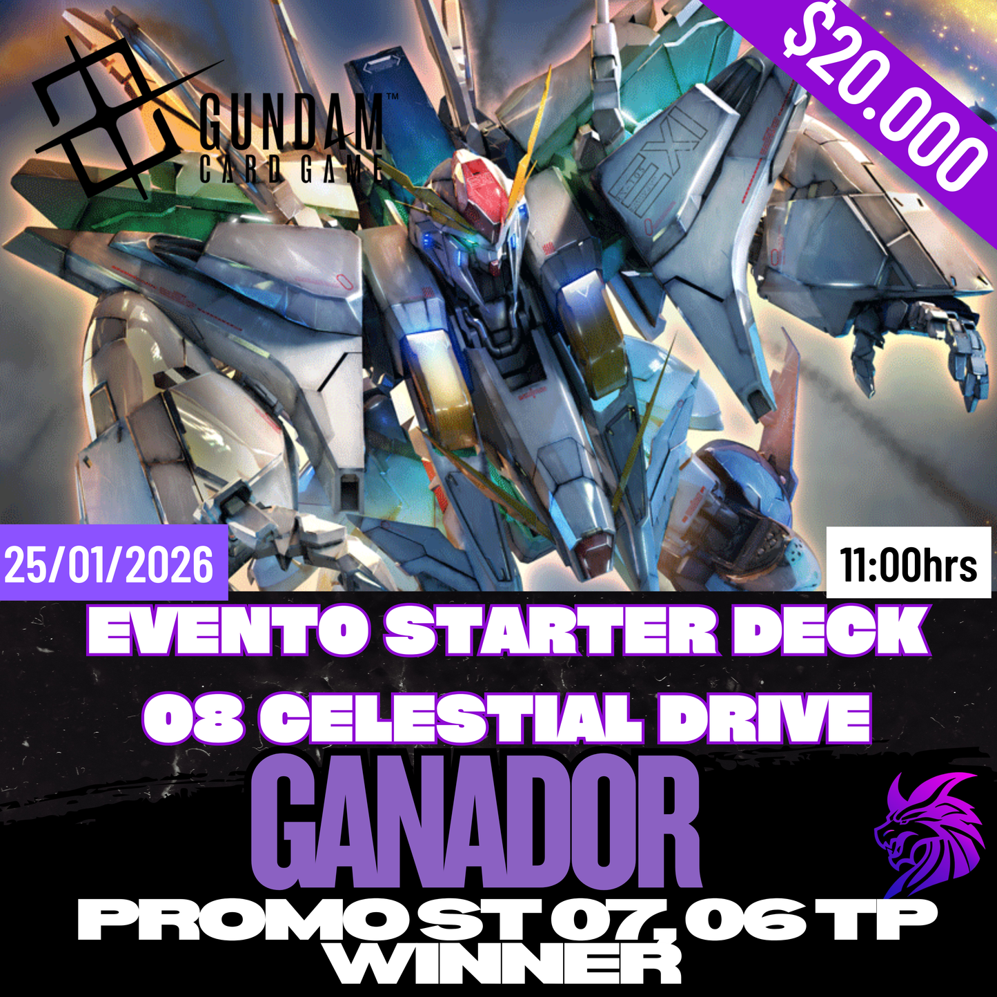 ⚡ Evento Starter Deck 08 – Flash of Radiance